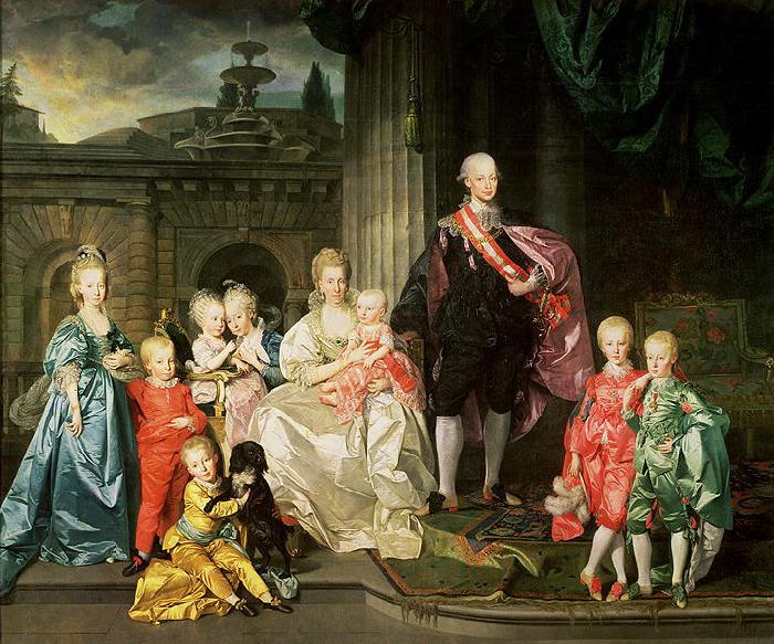  Grand Duke Pietro Leopoldo of Tuscany with his Family